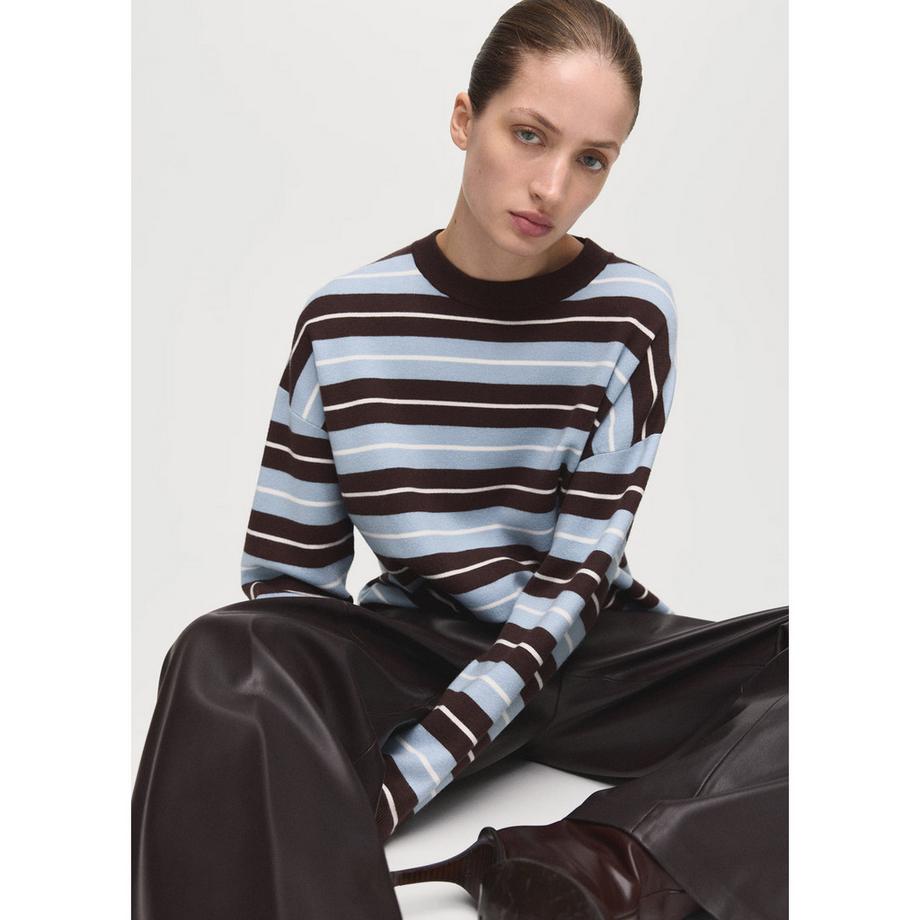 MANGO LOTUINA Maglione a Righe  