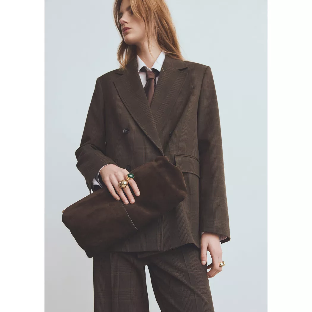 Mango - Blazer, für Damen, Light Beige, Größe M