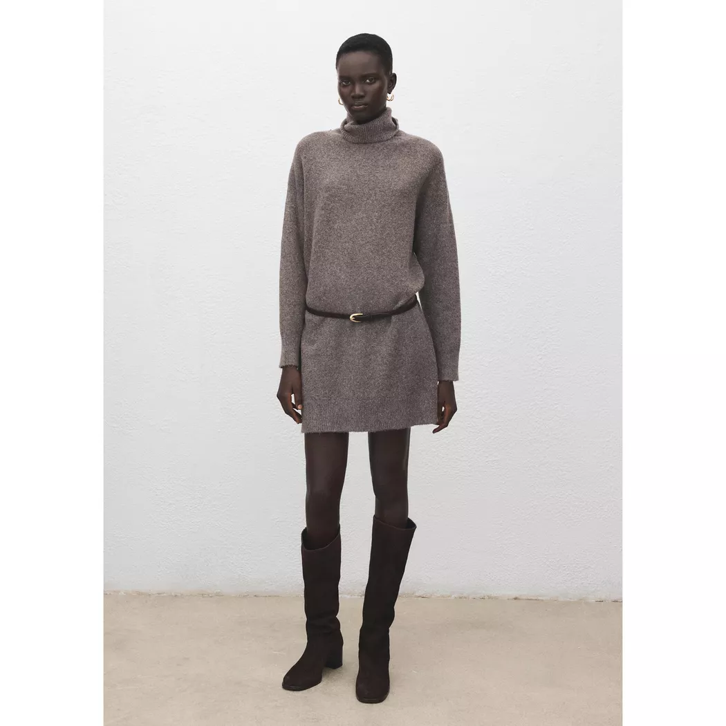 Mango - Kleid, für Damen, Grau Größe S