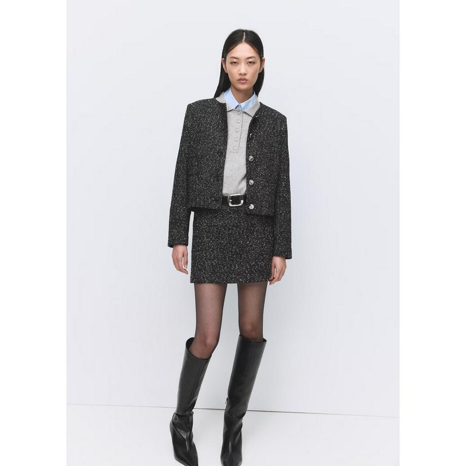 MANGO MELCA Giacca in Tweed  