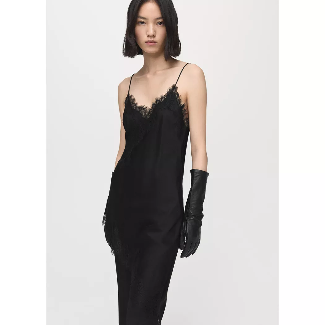 Mango - Top, für Damen, Black, Größe M