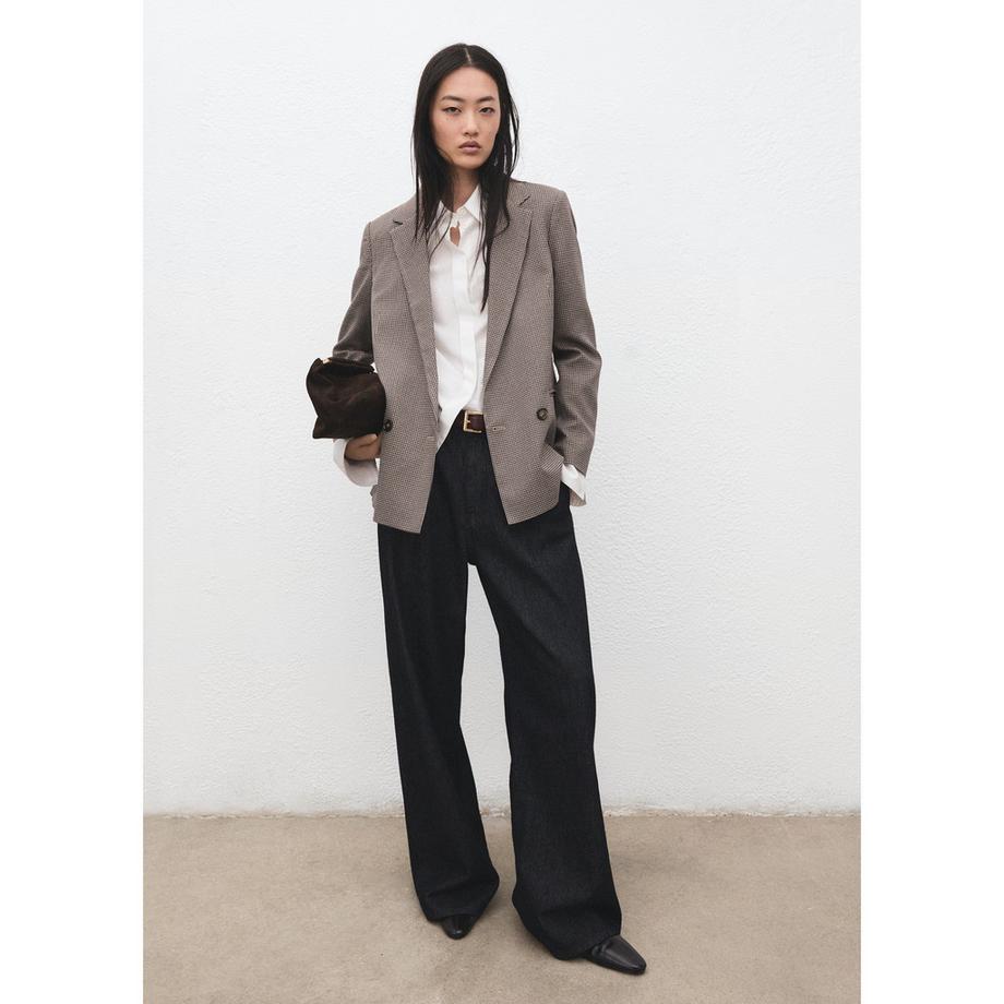 MANGO Charlott Blazer Pied-de-poule  