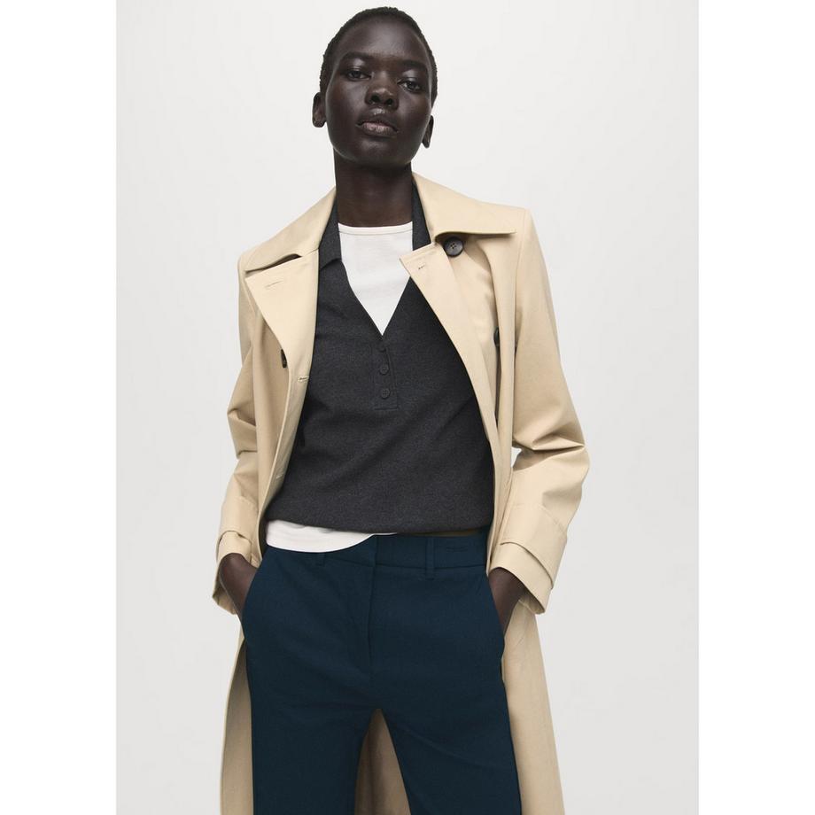 MANGO Newcola Straight Leg Hose  