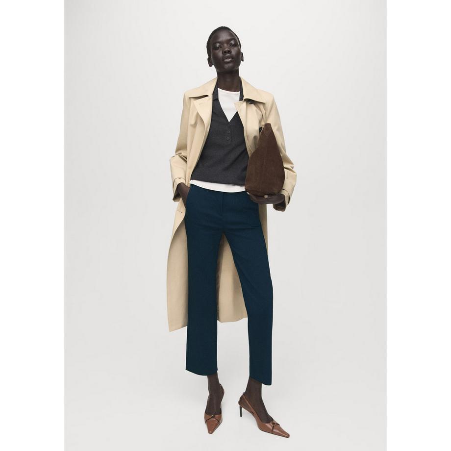 MANGO Newcola Straight Leg Hose  