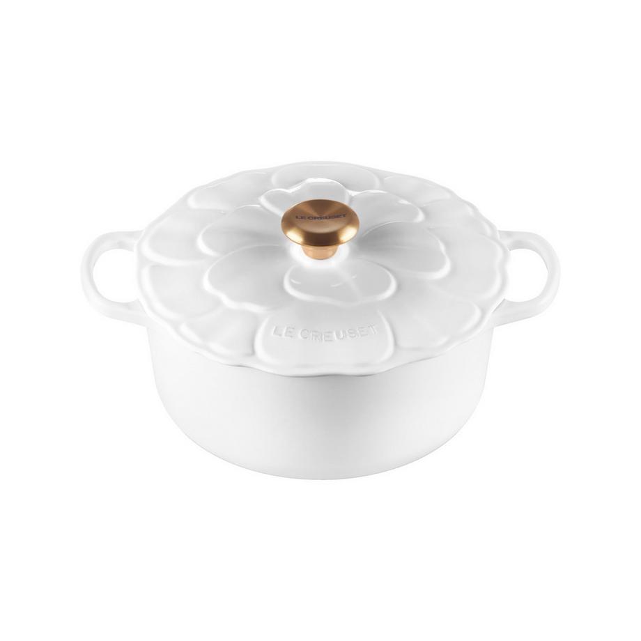 LE CREUSET Cocotte Signature Fleur 