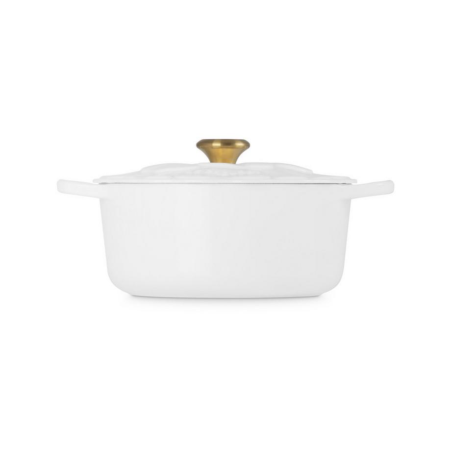 LE CREUSET Cocotte Signature Fleur 