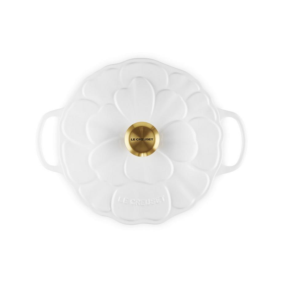 LE CREUSET Cocotte Signature Fleur 