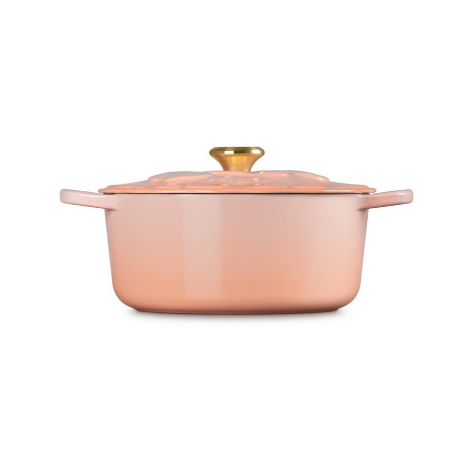 LE CREUSET Cocotte Signature Fleur 