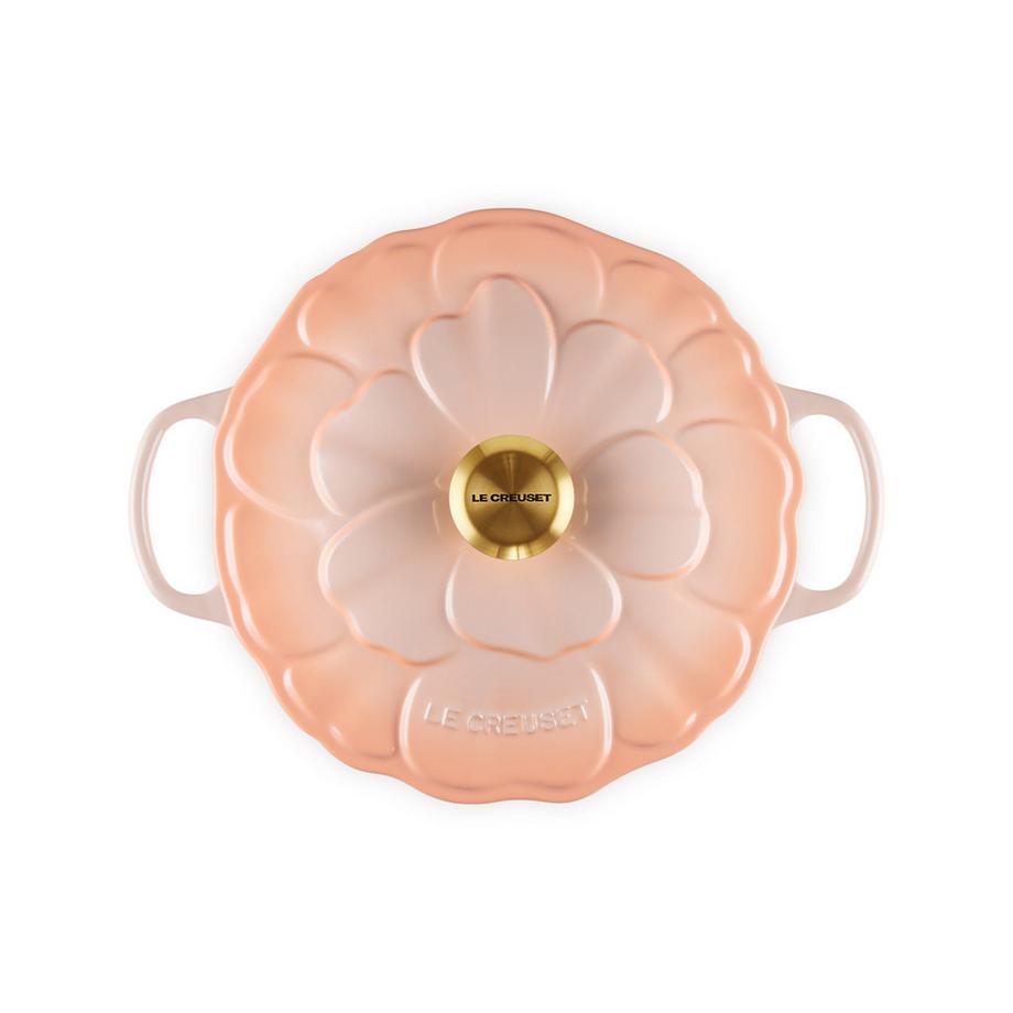 LE CREUSET Cocotte Signature Fleur 