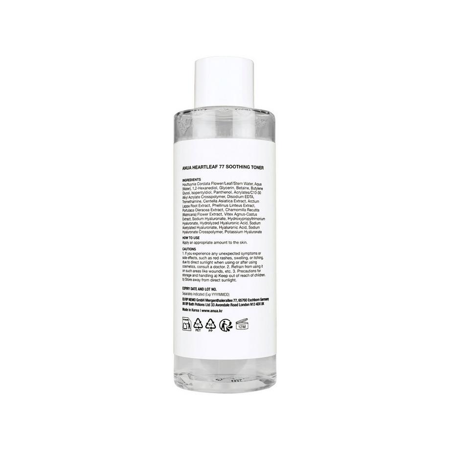 Anua  Toner Heartleaf77 Soothing 