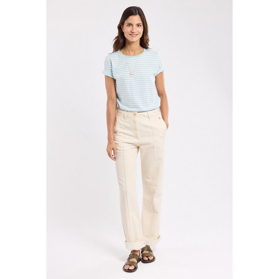 Armor Lux T-shirt a Righe Maniche Corte  