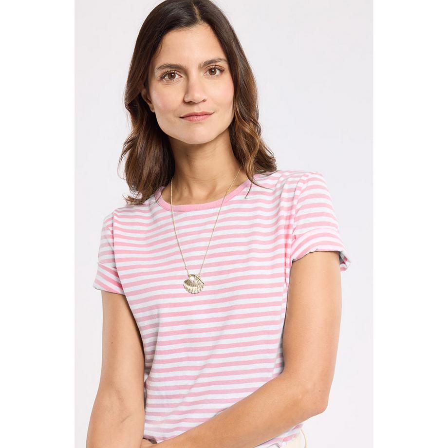 Armor Lux T-shirt Rayé Manches Courtes  