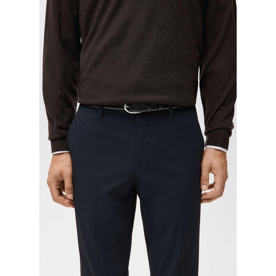 Mango Man Bologna Pantaloni in Tessuto Regular Fit  