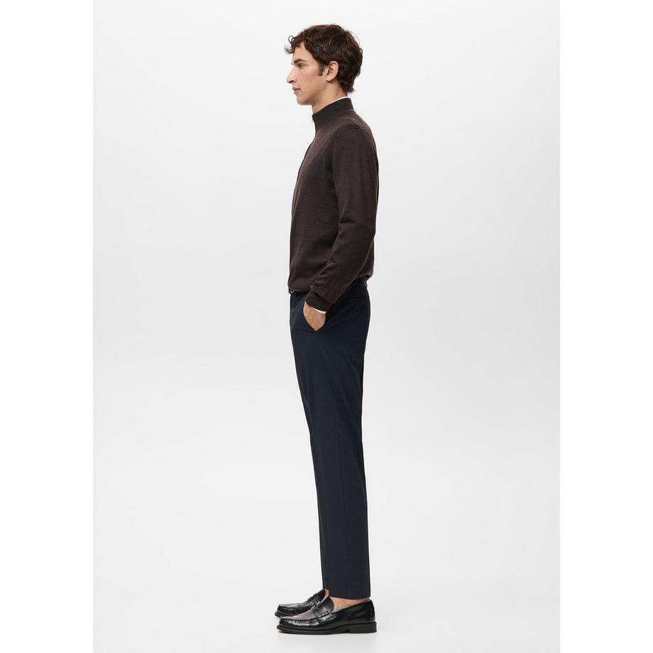 Mango Man Bologna Pantaloni in Tessuto Regular Fit  