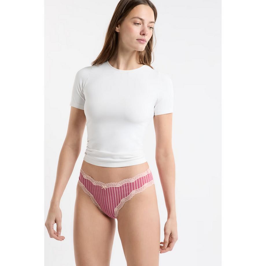 Etam Lot de 3 slips en coton  