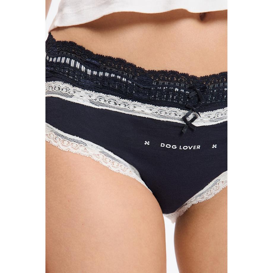 Etam Slip, cotone, 3-pack  
