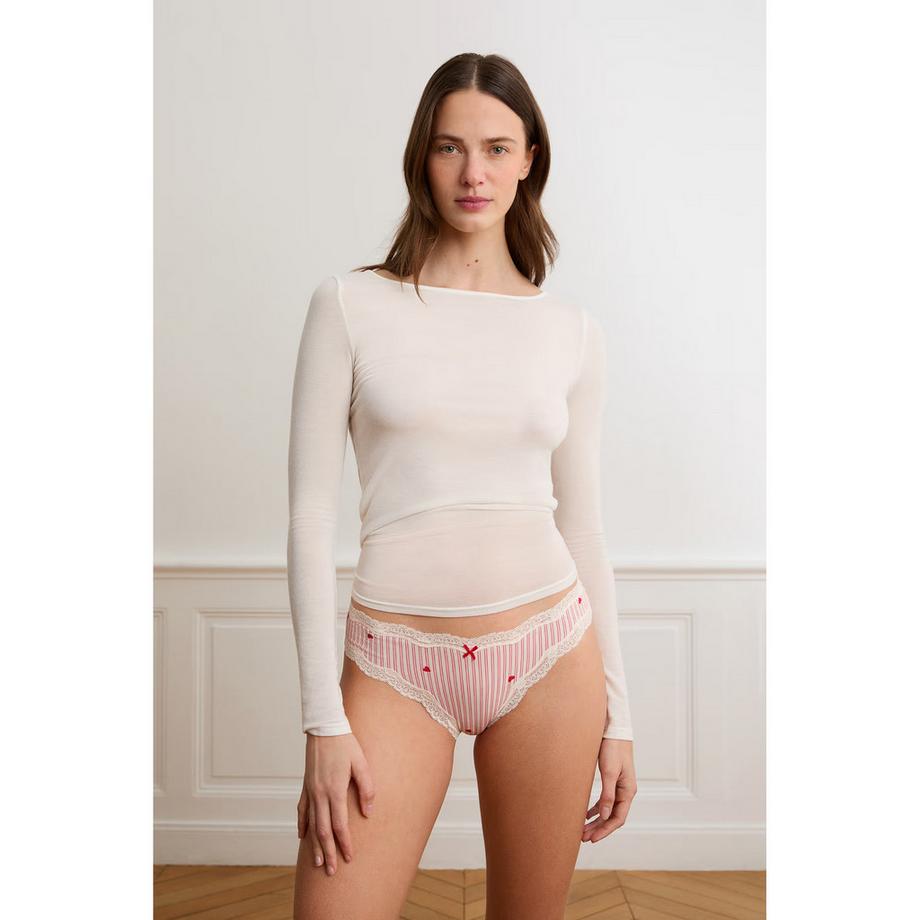 Etam Trio Slip in Cotone  