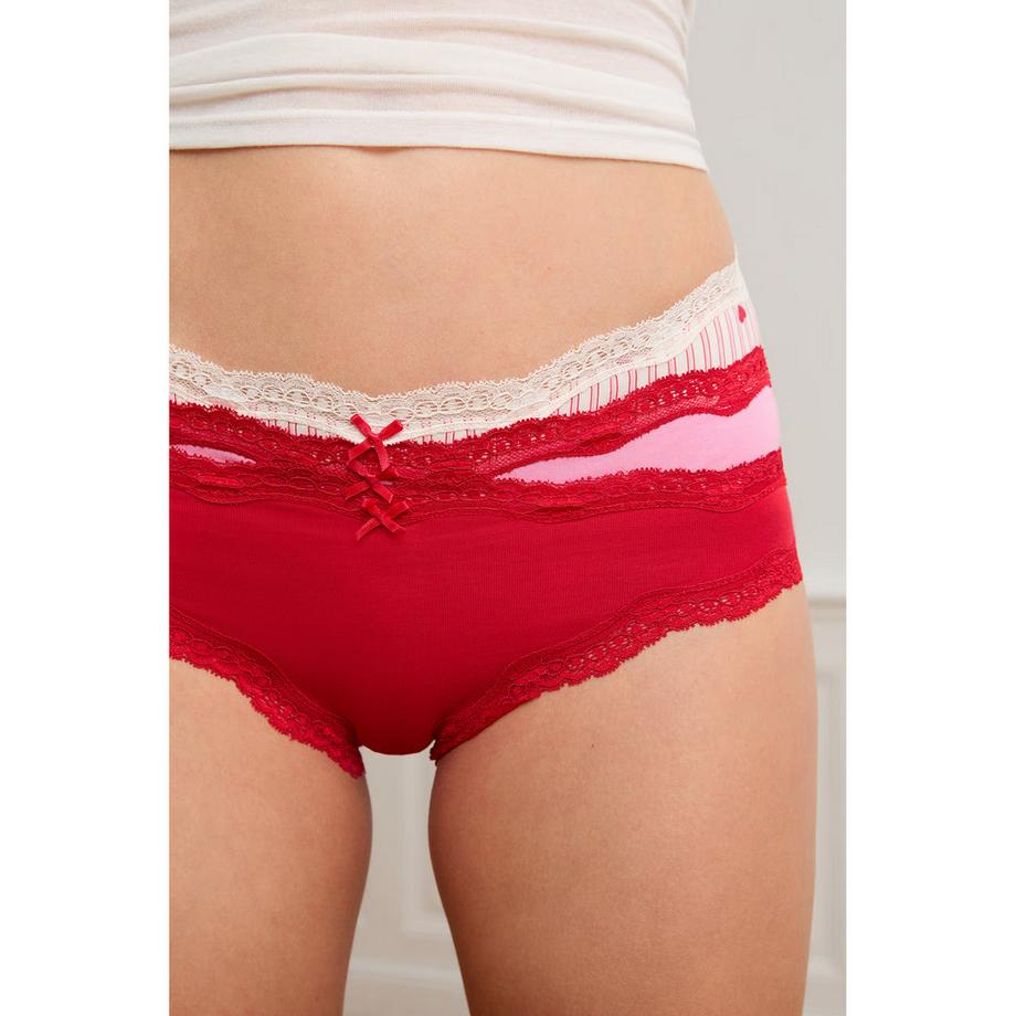 Etam Trio Slip in Cotone  