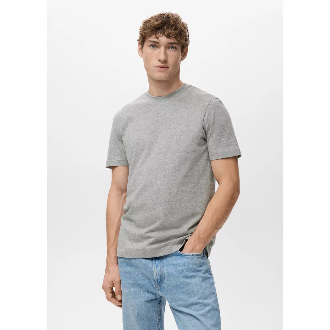 Mango Man - T-Shirt, für Herren, Grau Größe XL