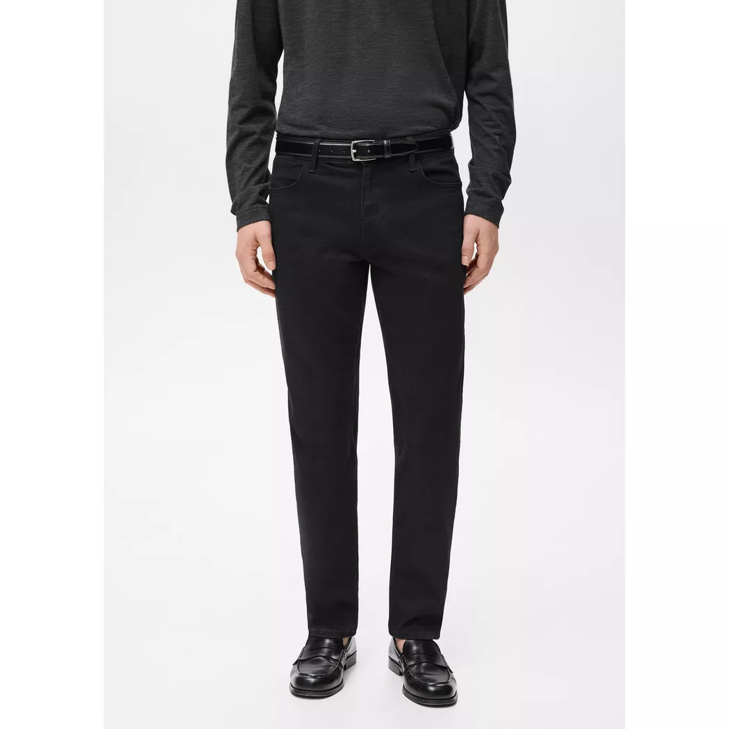 Mango Man - Jeans, für Herren, Black Stoned, Größe 48