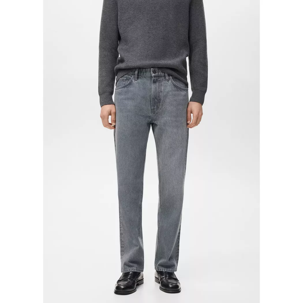 Mango Man - Jeans, für Herren, Stone Washed, Größe 40