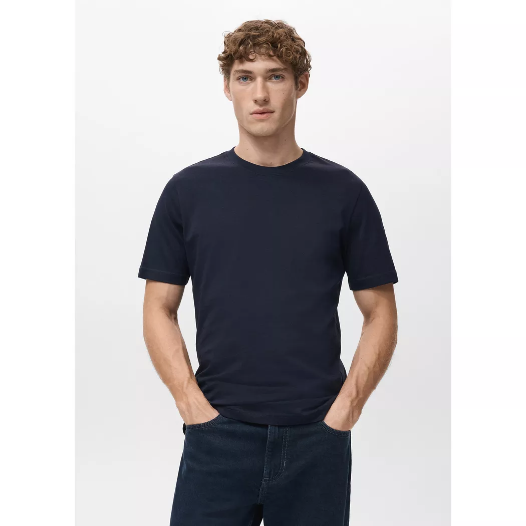 Mango Man - T-Shirt, für Herren, Marine, Größe M 3