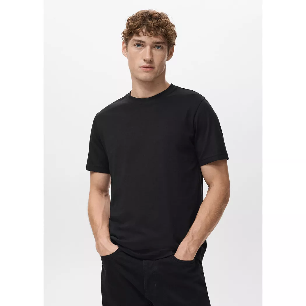 Mango Man - T-Shirt, für Herren, Black, Größe M