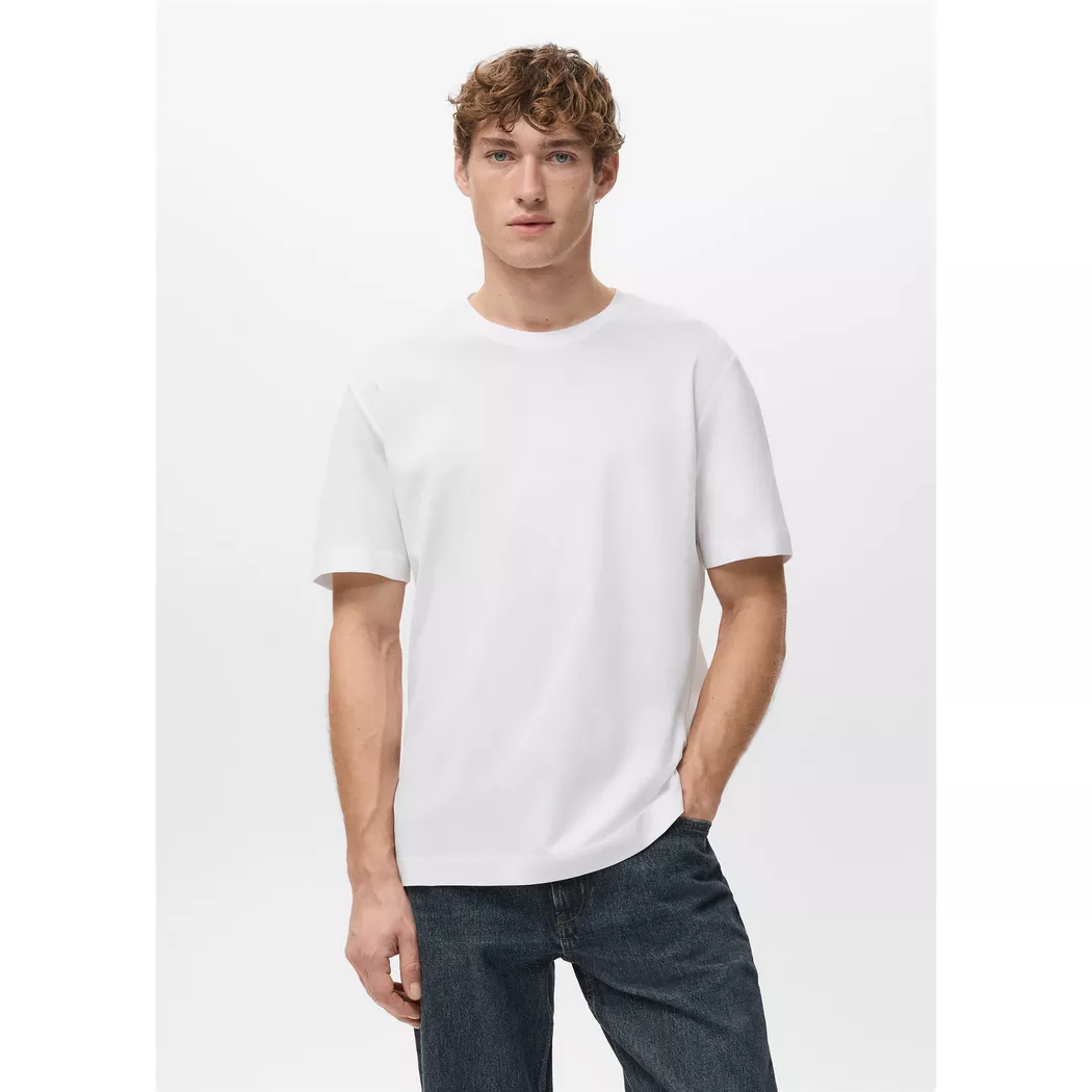 Mango Man - T-Shirt, für Herren, Weiss, Größe L 2