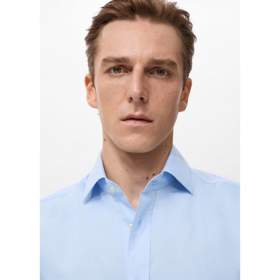 Mango Man ZEUS Chemise Business Slim Fit Col Kent  