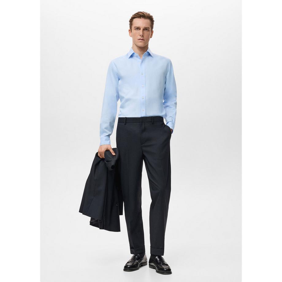 Mango Man ZEUS Chemise Business Slim Fit Col Kent  