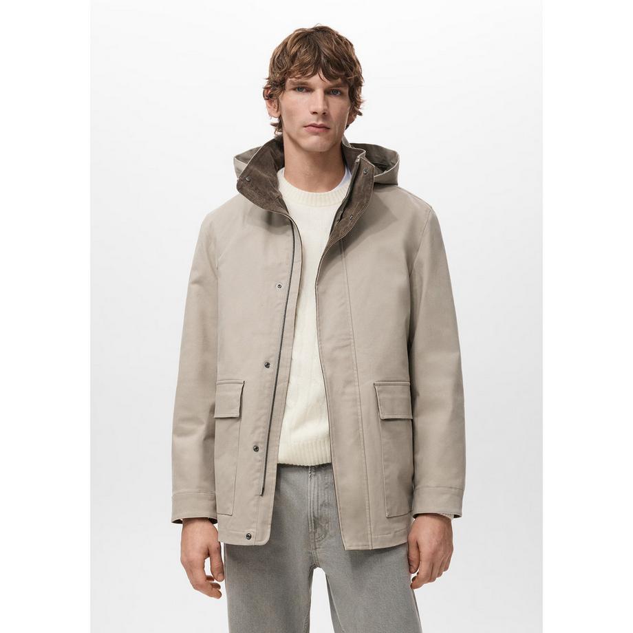 Mango Man Marcus Parka à Capuche  