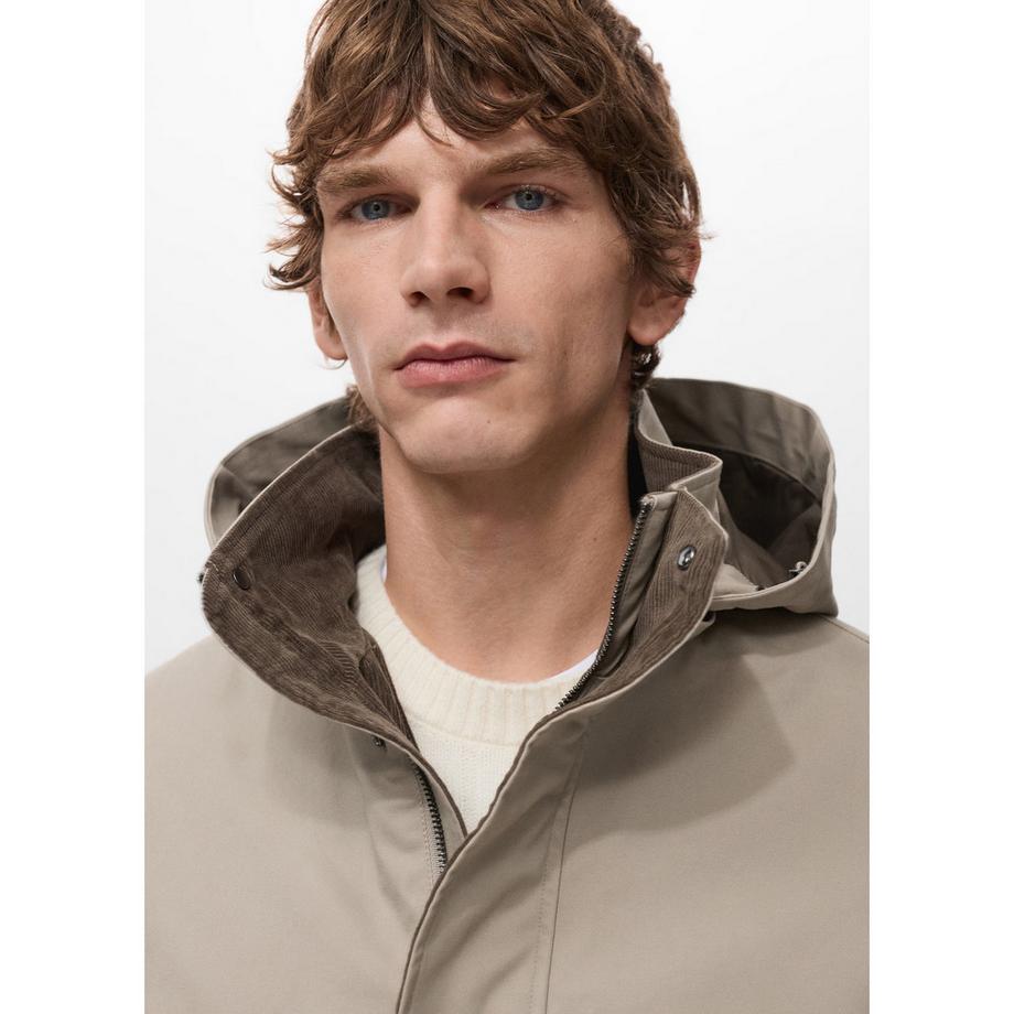 Mango Man Marcus Parka à Capuche  