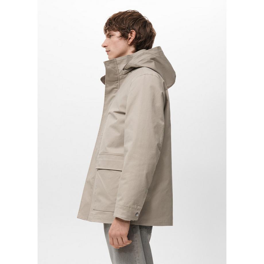 Mango Man Marcus Parka à Capuche  