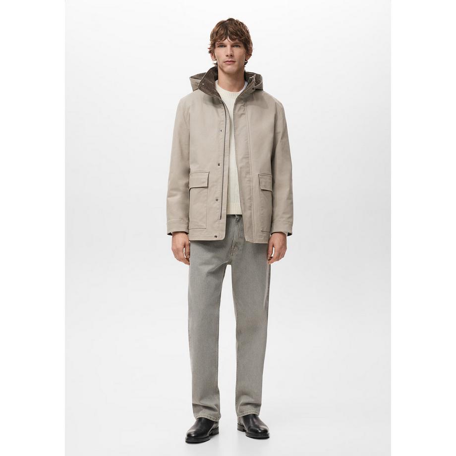 Mango Man Marcus Parka à Capuche  