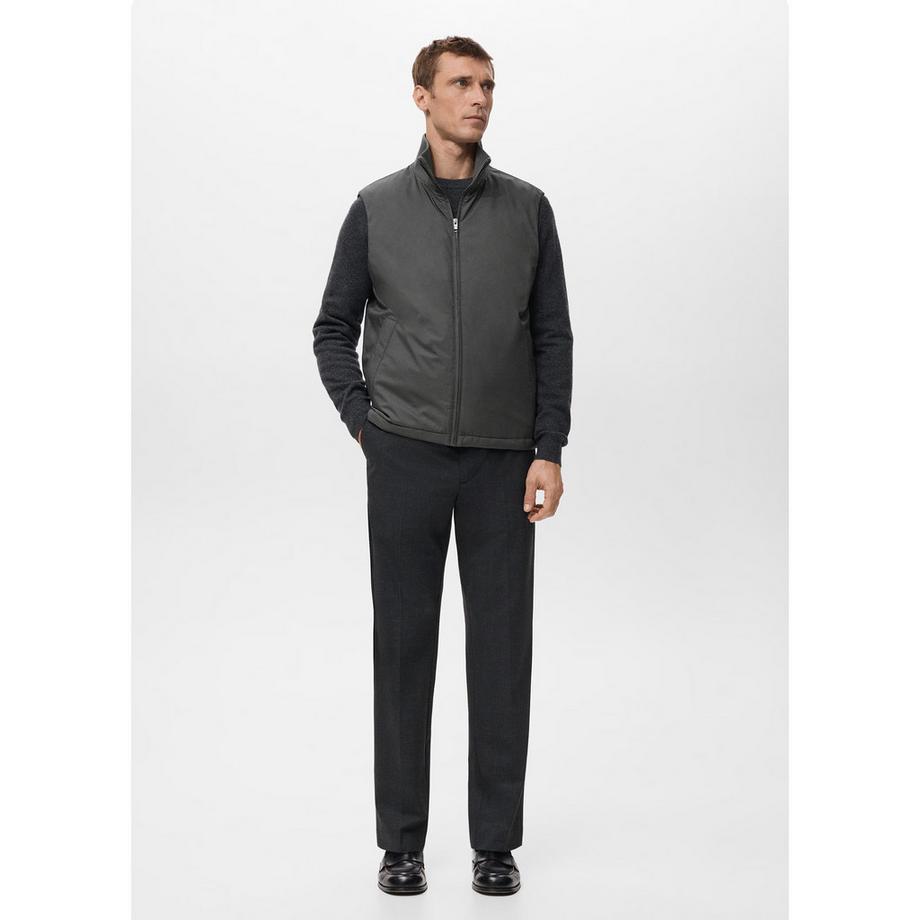 Mango Man Ches Wattiertes Gilet  