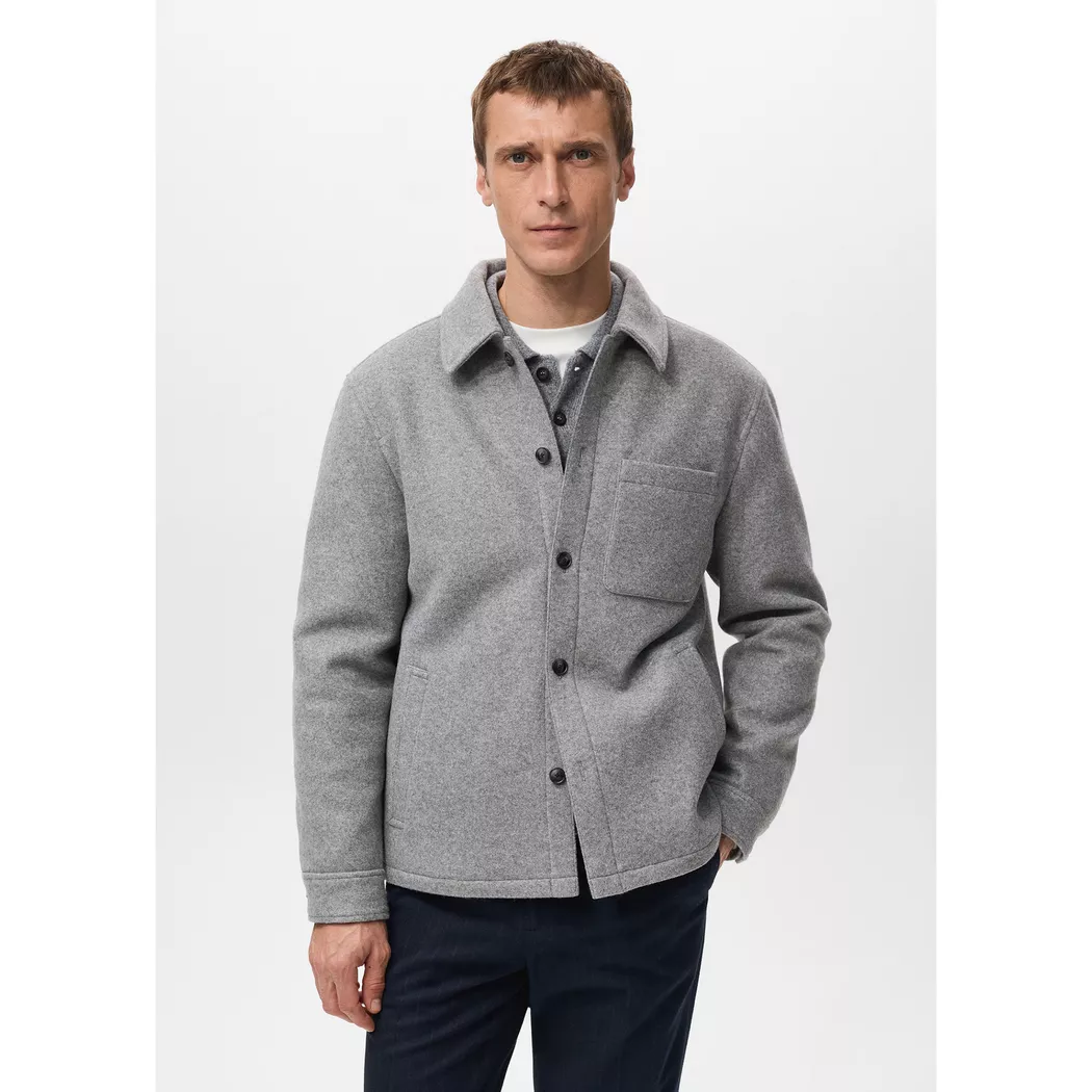 Mango Man - Jacke, für Herren, Grau Größe M