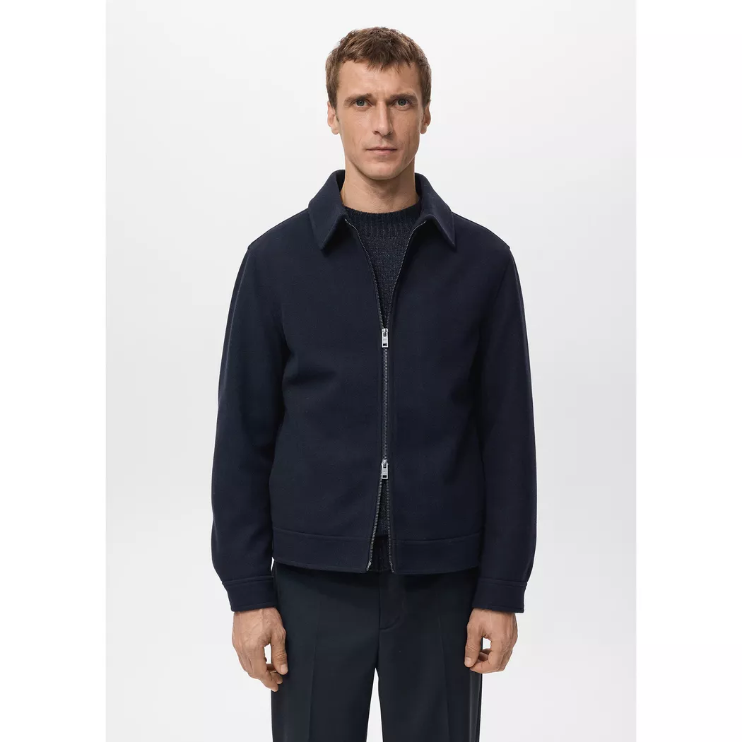 Mango Man - Jacke, für Herren, Marine, Größe M 2