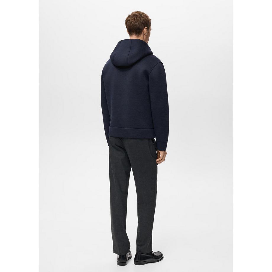 Mango Man SCUBA Full Zip Kapuzen-Sweatshirt  