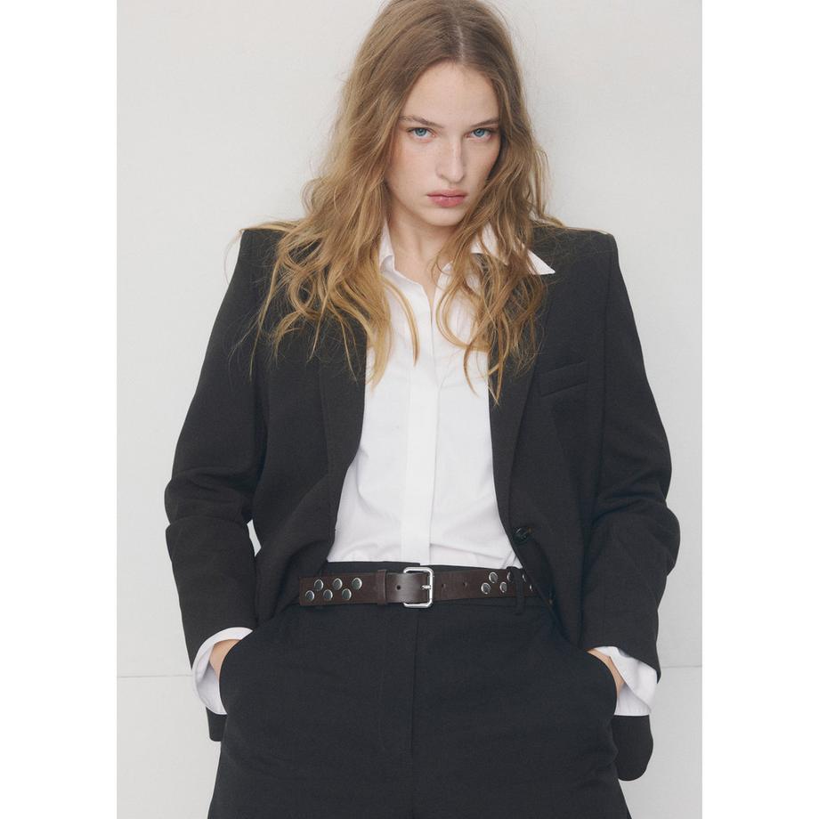 MANGO Nuno Cintura borchiata  