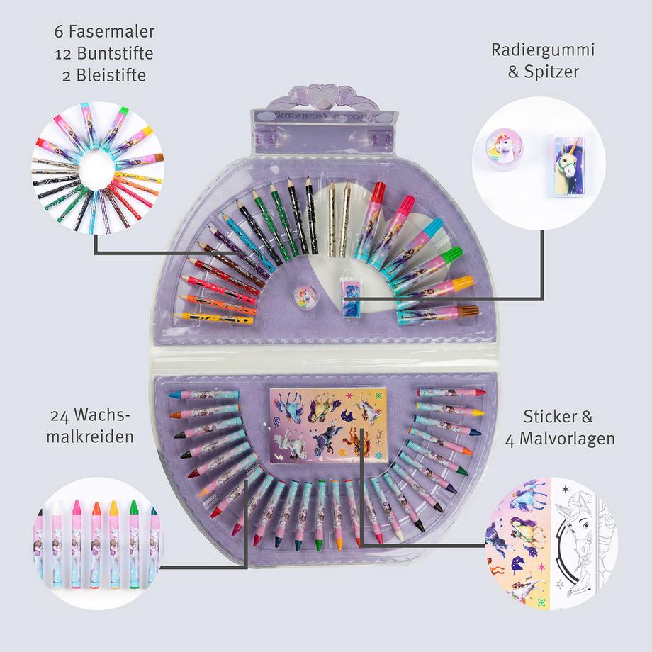 Undercover ensemble de peinture Unicorn Academy 