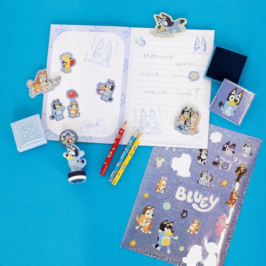 Undercover ensemble de peinture Bluey 
