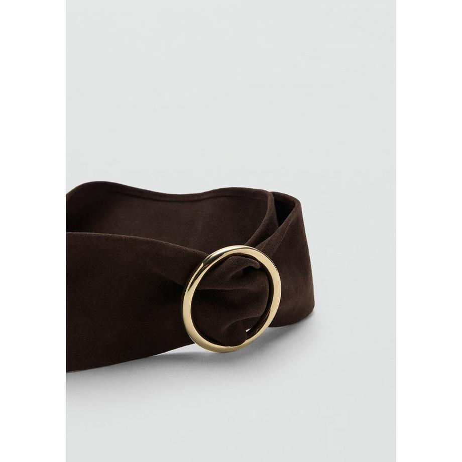 MANGO Niles Cintura con Fibbia ad Anello  