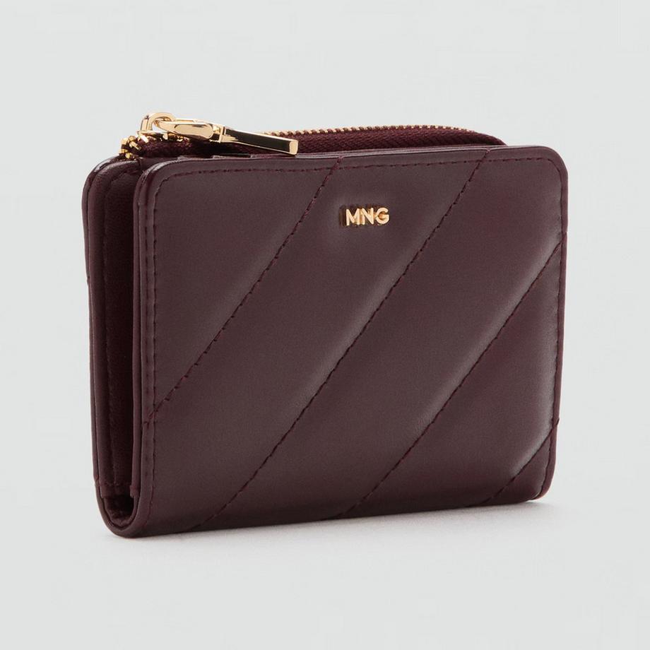 MANGO DIAGONAL Gestepptes Portemonnaie  