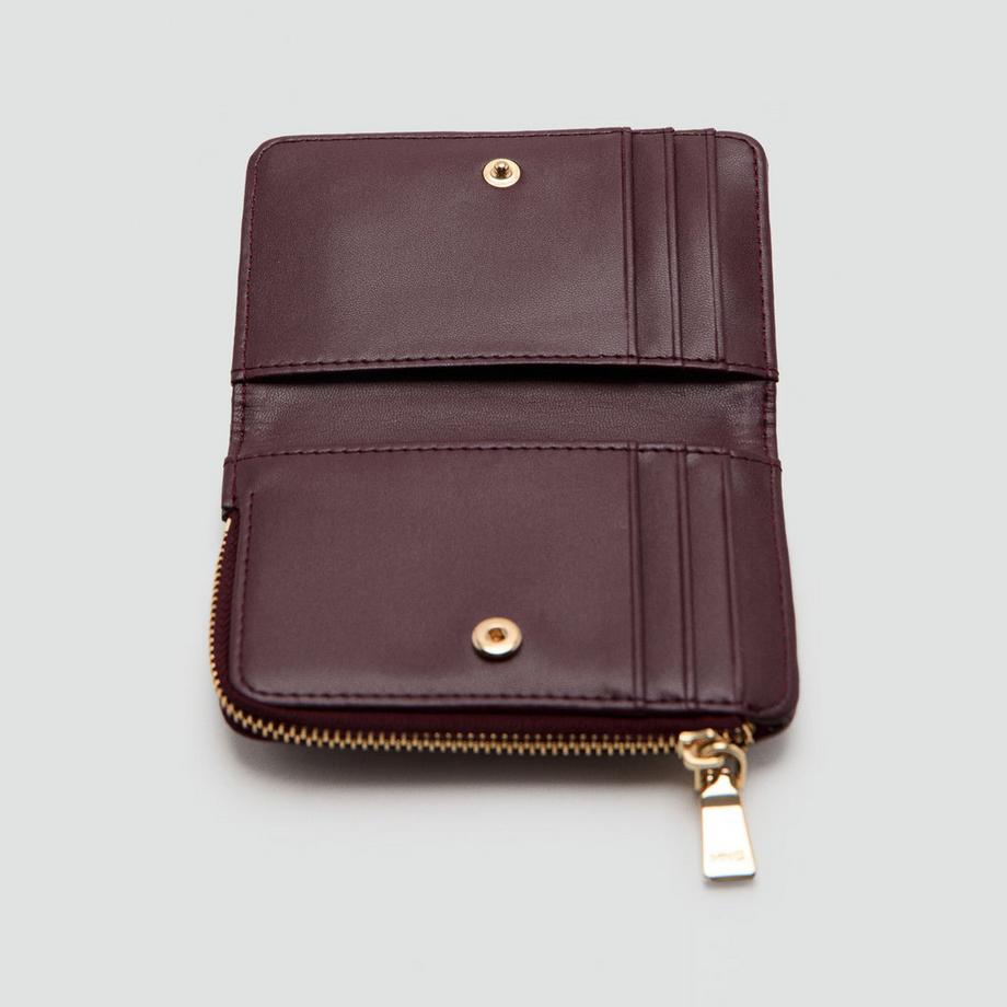 MANGO DIAGONAL Gestepptes Portemonnaie  