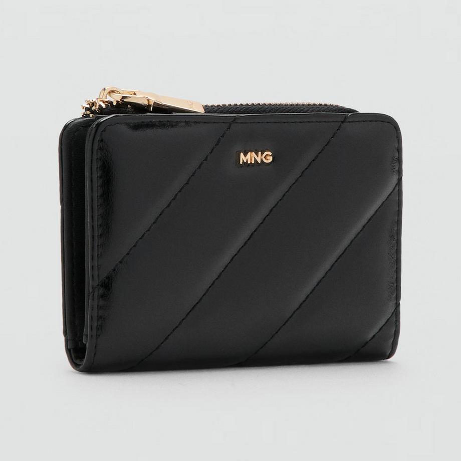 MANGO DIAGONAL Gestepptes Portemonnaie  