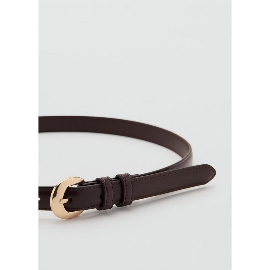 MANGO Nicola Cintura Classica con Fibbia  