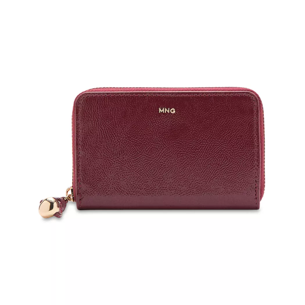 Mango - Portemonnaie, für Damen, Bordeaux, Größe ONESIZE 2