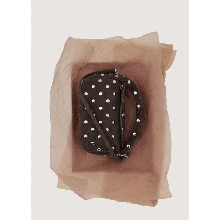 MANGO Sandra Pochette con Borchie  