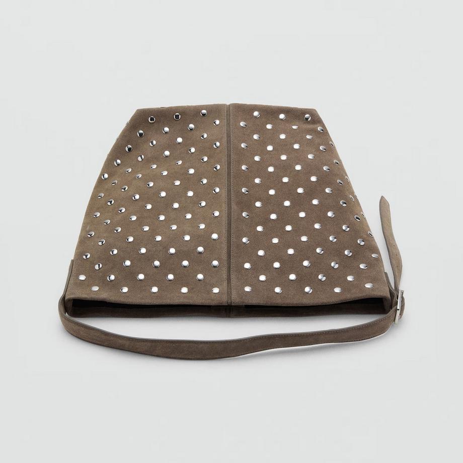 MANGO Carnaby Schultertasche mit Ösen  