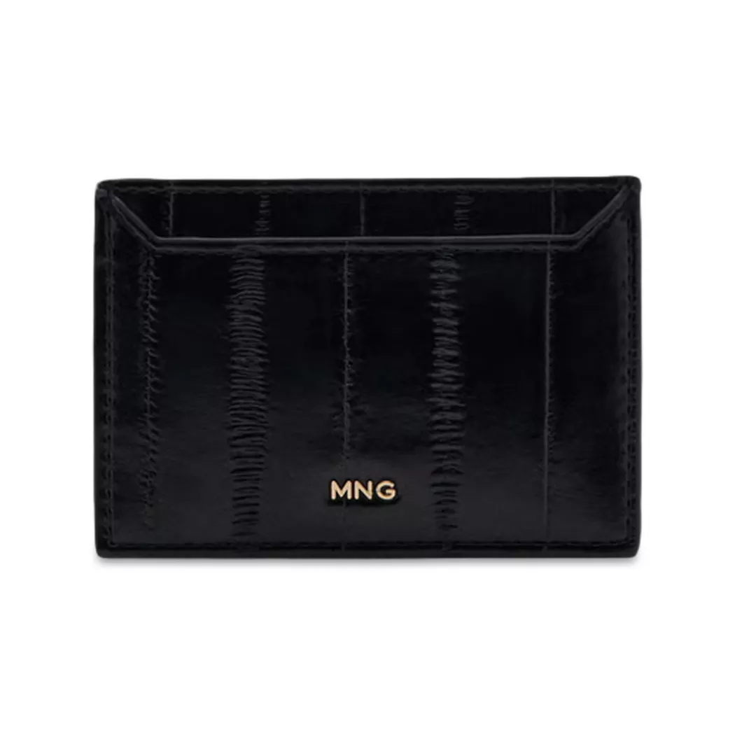 Mango - Kreditkartenetui, für Damen, Black, Größe ONESIZE 2